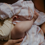 Flower Print Baby Muslin Swaddle - (120cmx120cm)