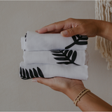 Fern Print Baby Muslins - Pack of 3 (60x60cm)
