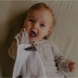 Fern Print Baby Muslins - Pack of 3 (60x60cm)