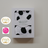 Spot Print Baby Muslins - Pack of Three (60x60cm)