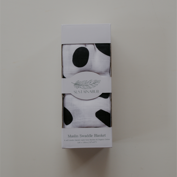 Spot Print Muslin - (120x120cm)