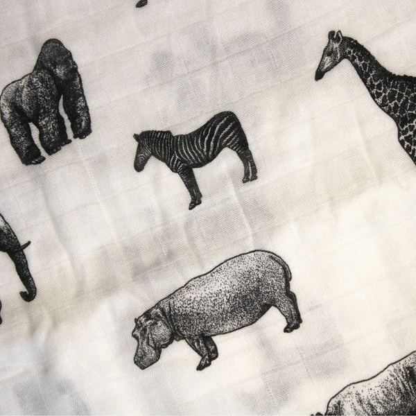 Safari Print Muslin (120x120cm)